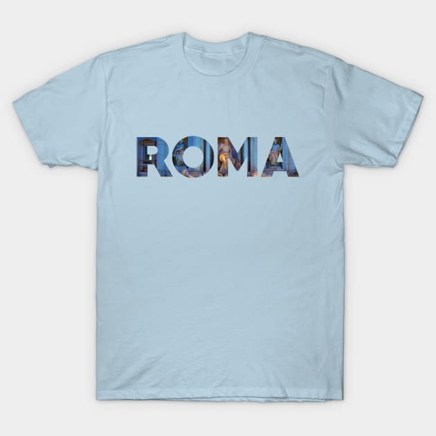 ROMA: Trevi Fountain T-Shirt by Bella Vita Shirts